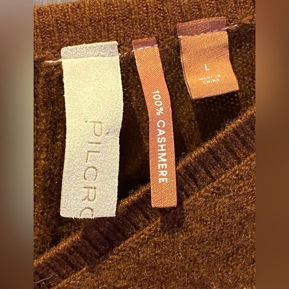 Anthropologie Pilcro Cashmere Open-Back Sweater - Picture 14 of 16